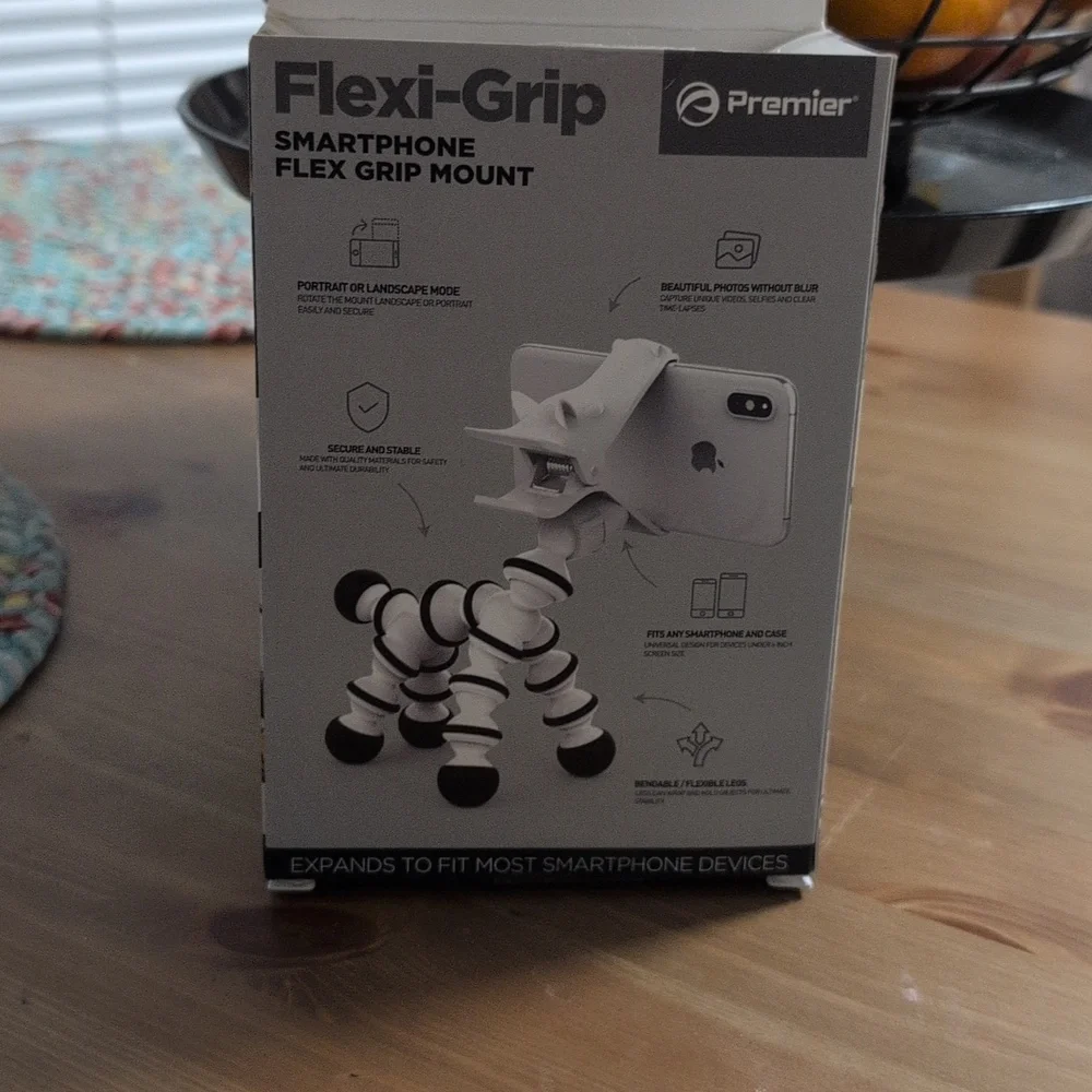 Premier Flexi-Grip Smartphone Mount - Black